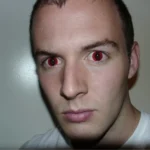 Cat Eye Red Kırmızı Renkli Yıllık Lens - Görsel 2
