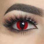 Cat Eye Red Kırmızı Renkli Yıllık Lens